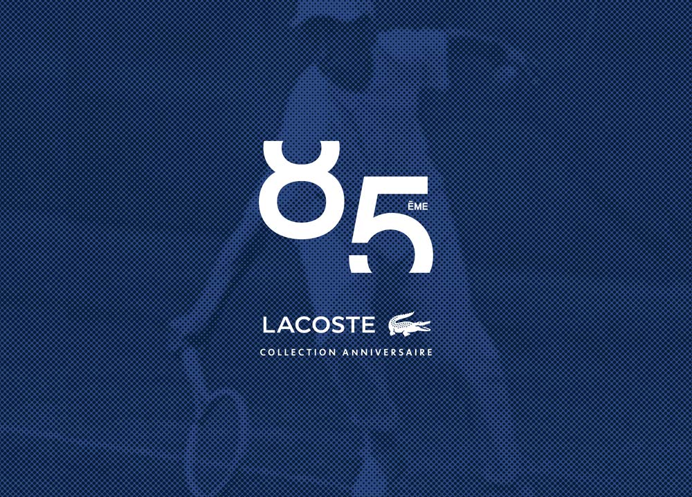 Lacoste 85th shop anniversary collection